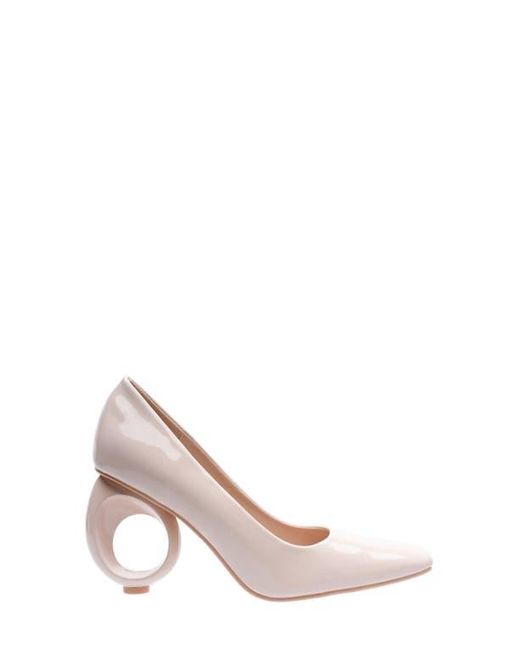 Ninety Union Pink Blast Square Toe Pump