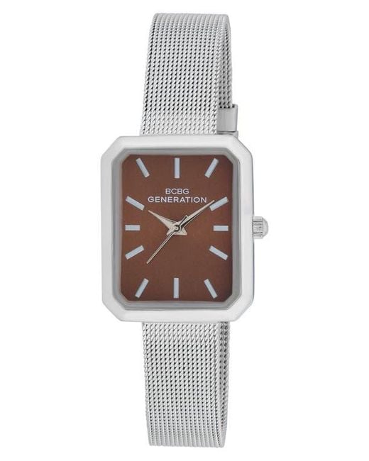 BCBGMAXAZRIA White Capri Watch for men