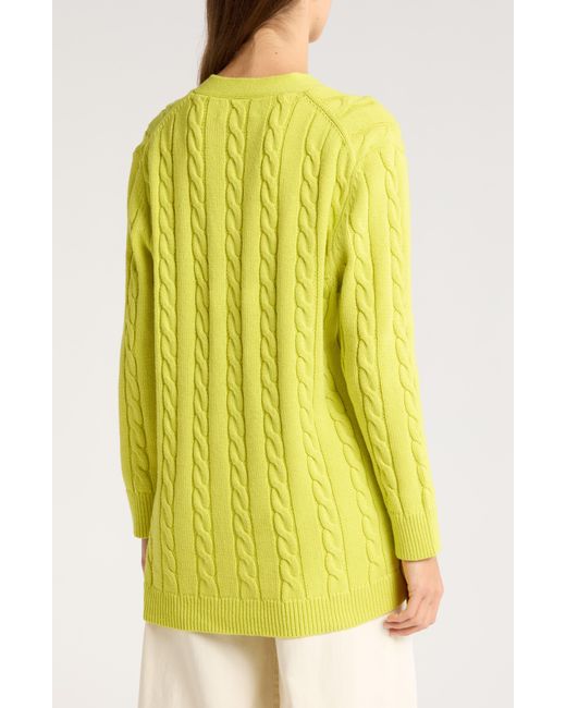 The Great Yellow The Cable Stitch Cardigan