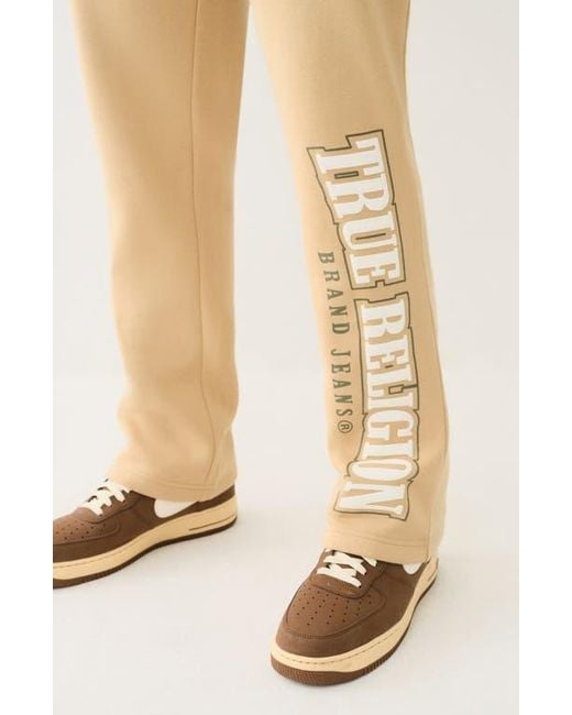 True Religion Natural Arch Straight Leg Sweatpants for men