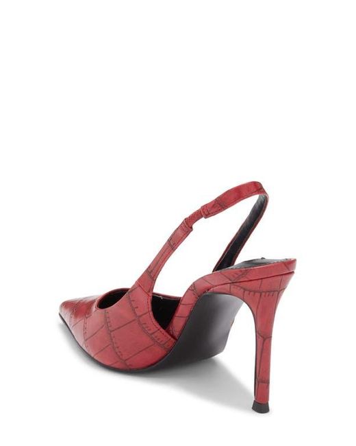 Steve Madden Red Juliya Slingback Pump