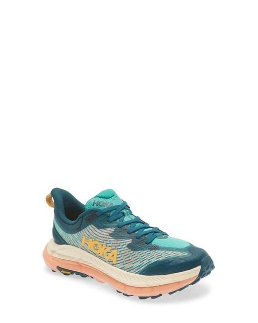 Hoka One One Blue Mafate Speed 4 Trail Running Shoe
