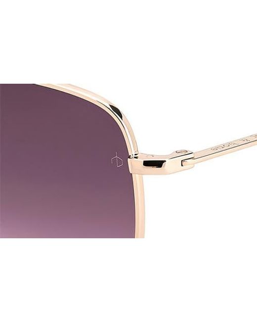 Rag & Bone Purple 52Mm Gradient Square Sunglasses for men