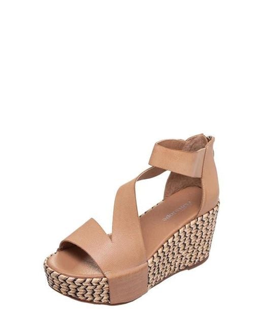 Antelope Natural Kat Wedge Sandal