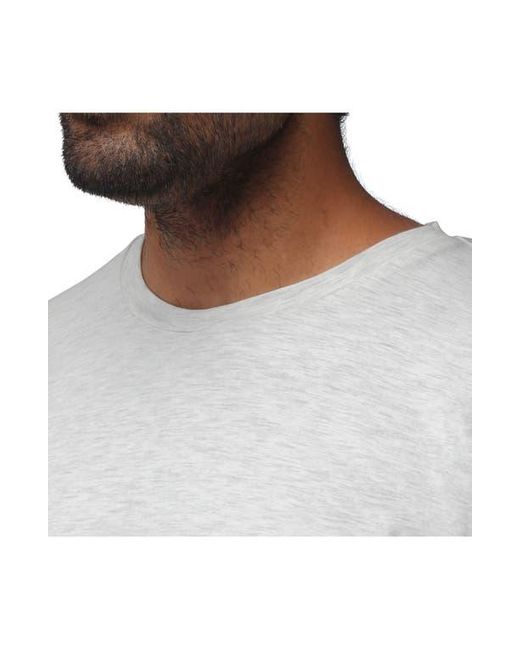 Xray Jeans Gray Crewneck Long Sleeve T-Shirt for men