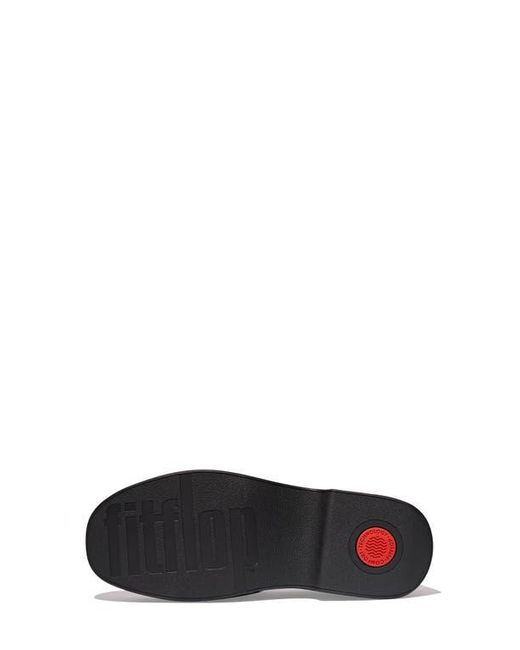 Fitflop White F-Luma Chunky Snaffle Bit Platform Loafer