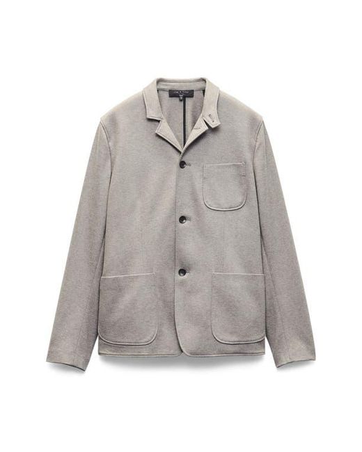 Rag & Bone Gray Prospect Wool Blend Cardigan for men