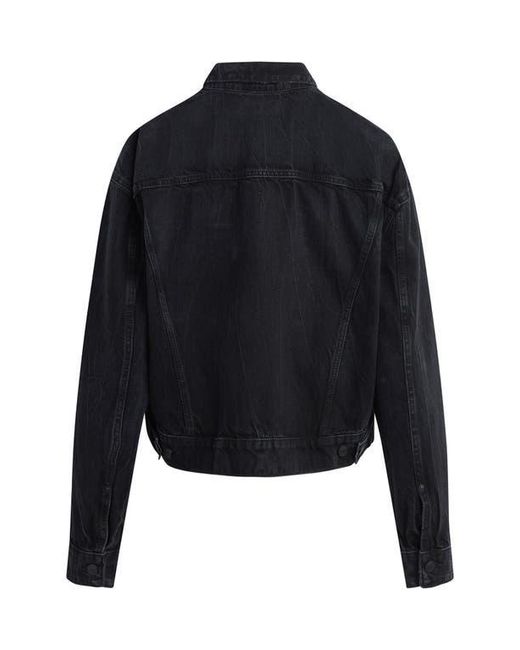Hudson Black Brea Swing Trucker Jacket