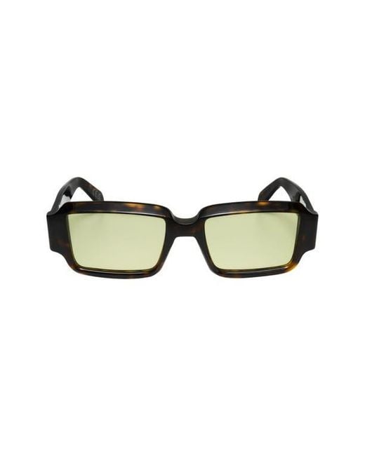 Retrosuperfuture Brown 54Mm Square Sunglasses