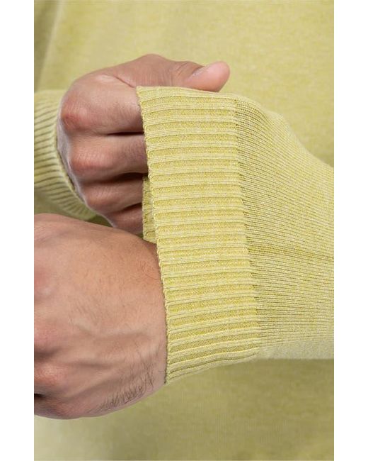 Xray Jeans Green Heather Lime Crewneck Knit Pullover for men