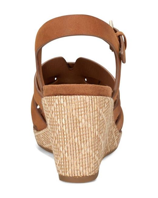Rockport Brown Bessa Platform Wedge Sandal