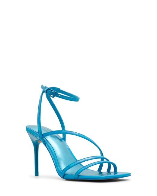 Call It Spring Sandals Womens 7.5 Brown Leather Vegan Strappy Block Heels  Ladies | eBay