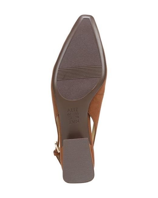 Naturalizer Brown Ginger Slingback Pump