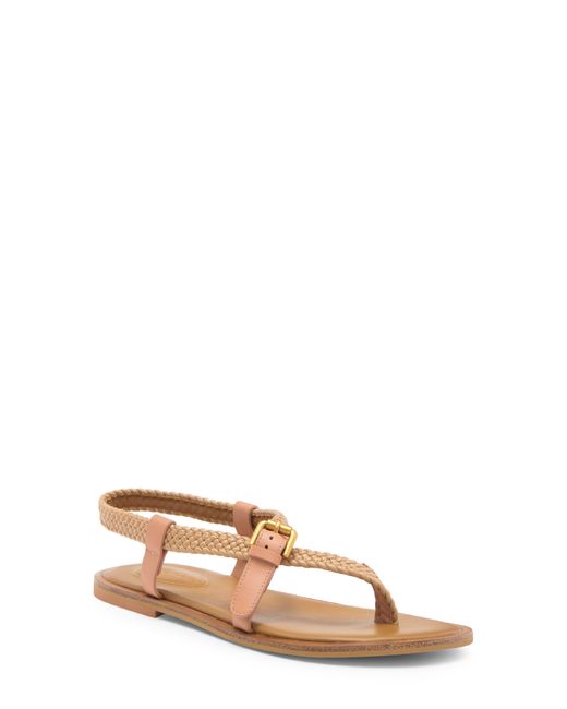 See By Chloé Natural Rosellina Braided Strap Sandal