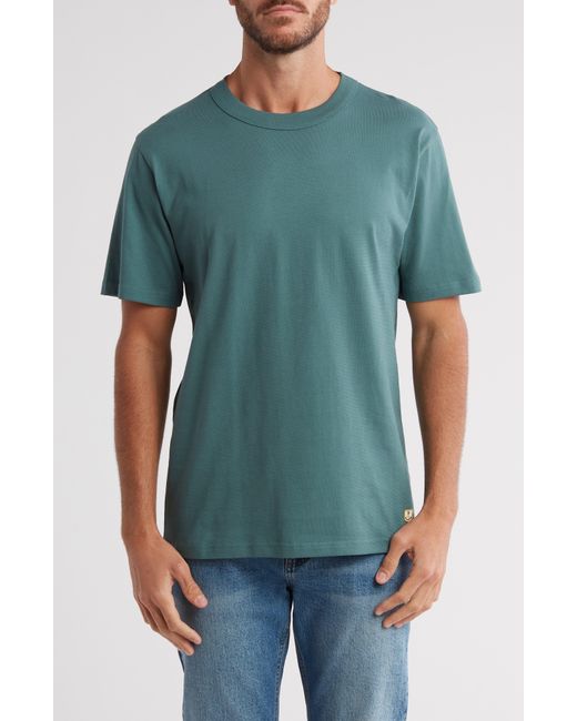 Armor Lux Green Heritage Cotton T-shirt for men