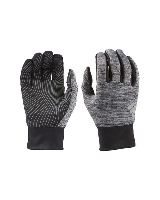 Adidas Black Drasen Cold.rdy Stretch Fleece Gloves for men