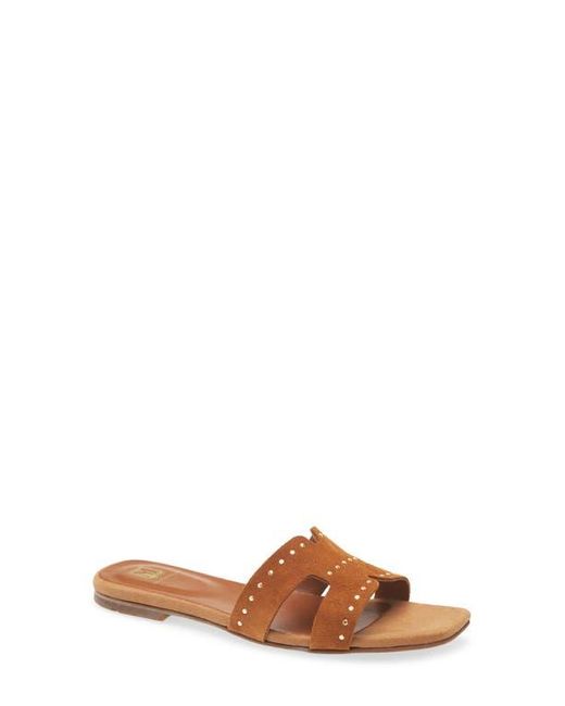 Bruno Magli Brown Finale Slide Sandal