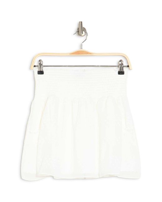 Ramy Brook Cammy Skirt In White At Nordstrom Rack