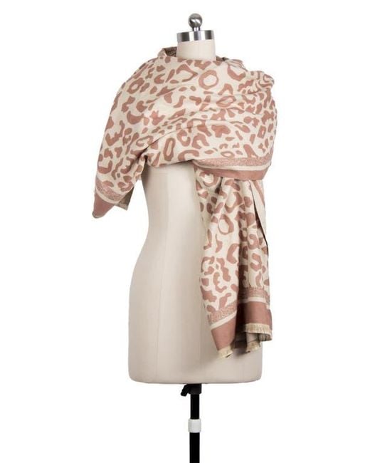 Saachi Black Reversible Scarf