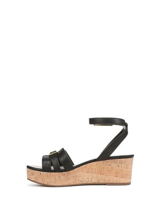 Franco Sarto Black Pheobe Wedge Platform Sandal