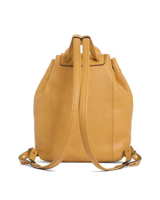 Longchamp Natural Le Pliage Leather Backpack