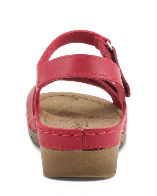 Flexus by Spring Step Red Strappy Sandal