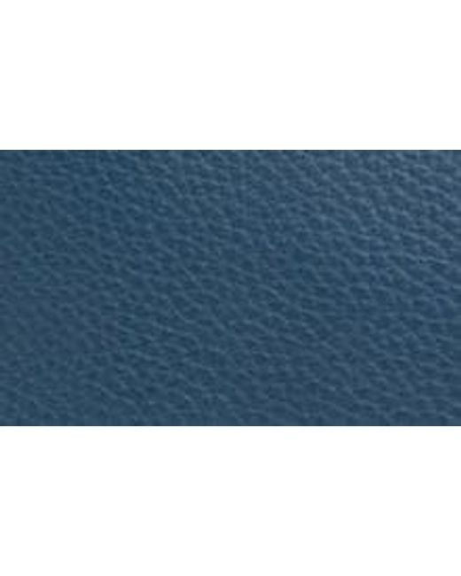 Dooney & Bourke Blue Medium Russel Leather Tote Bag