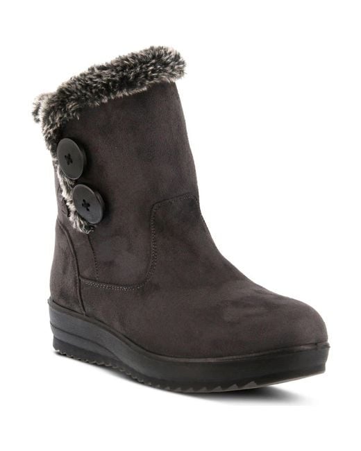 Flexus by Spring Step Black Istra Waterproof Winter Boot