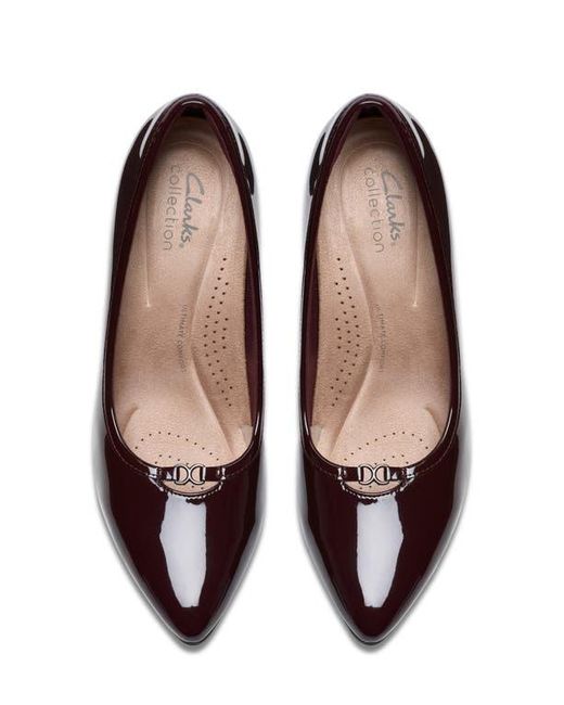 Clarks Brown Kataleyna West Pump