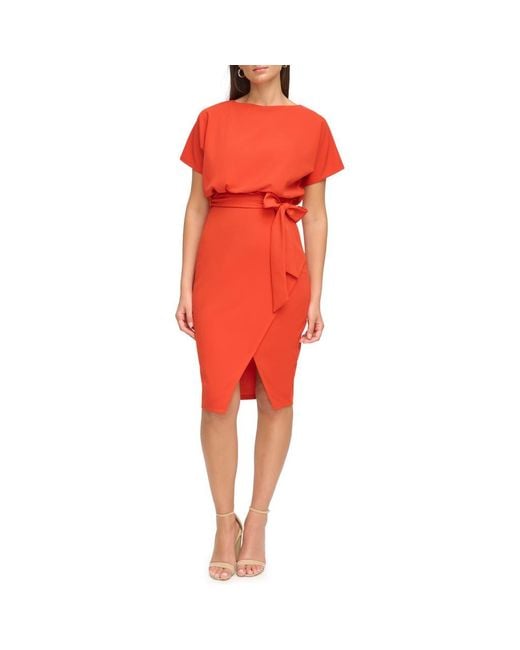Blouson waist dress hotsell
