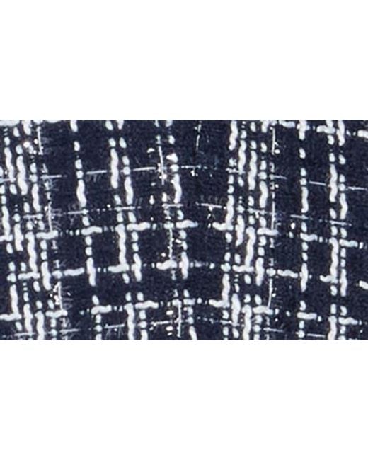 Rag & Bone Black Elvy Double Breasted Crop Tweed Blazer