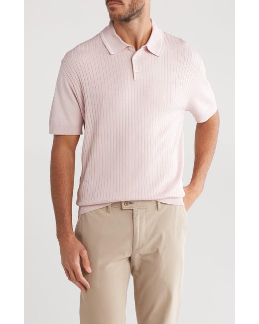 DKNY Natural Farley Sweater Polo for men