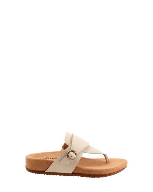 Softwalk® Natural Belize T-Strap Sandal