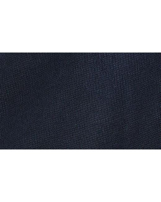 Max Studio Blue V-Neck Button Front Cardigan