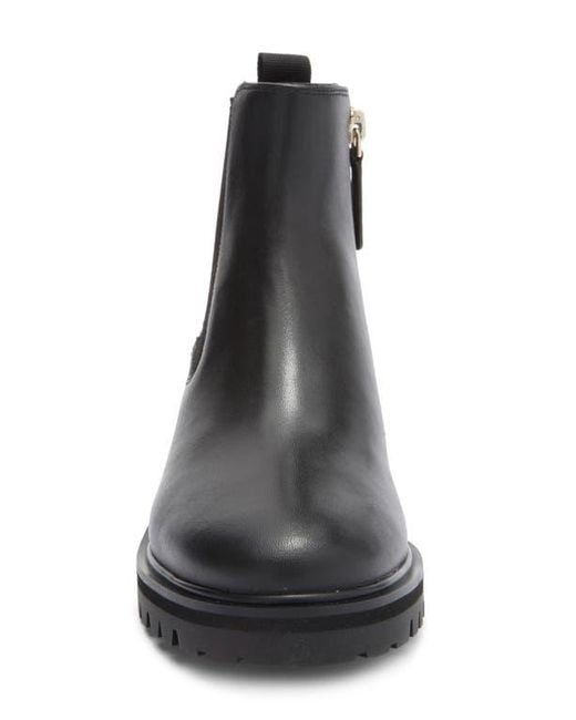 Kate Spade Black Estelle Lug Sole Boot