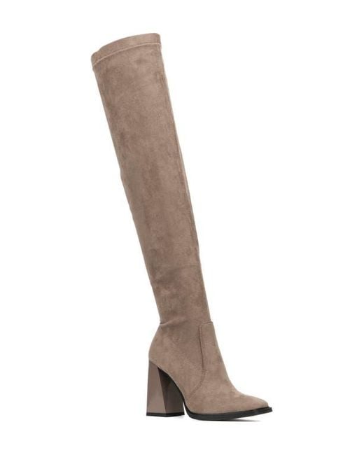 TORGEIS Brown Sasha Over-The-Knee Boot