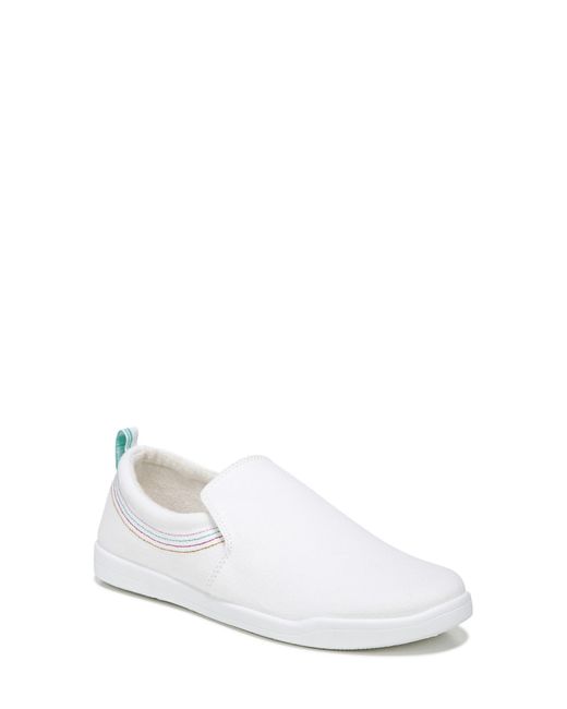 vionic canvas slip on