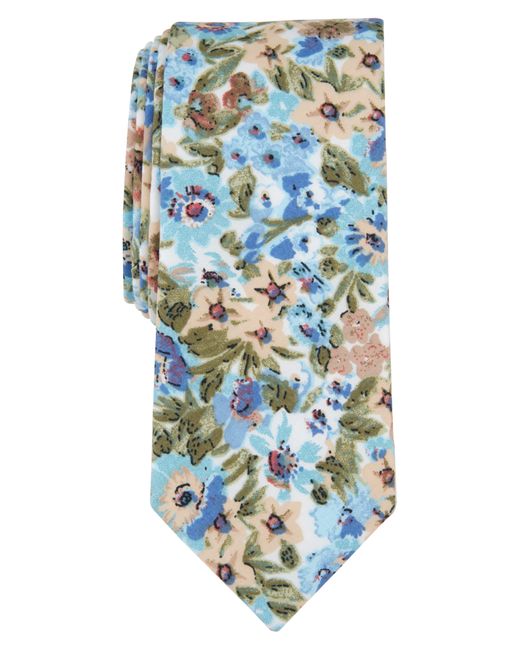 Original Penguin Blue Owen Floral Tie for men