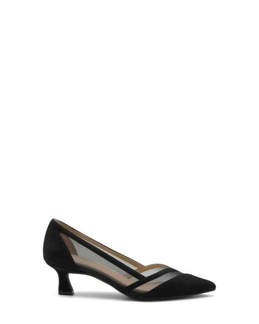Adrienne Vittadini Black Slew Pump