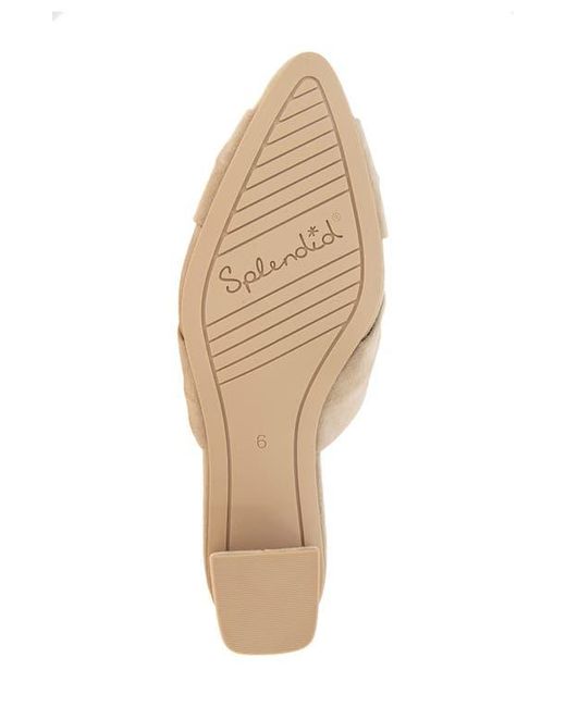 Splendid Natural Lanis Block Heel Mule