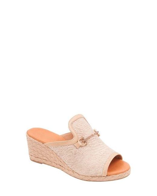 Andre Assous Pink Nomi Wedge