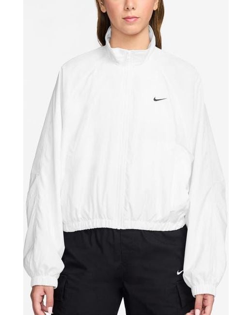 Nike White Classic Uv Track Jacket