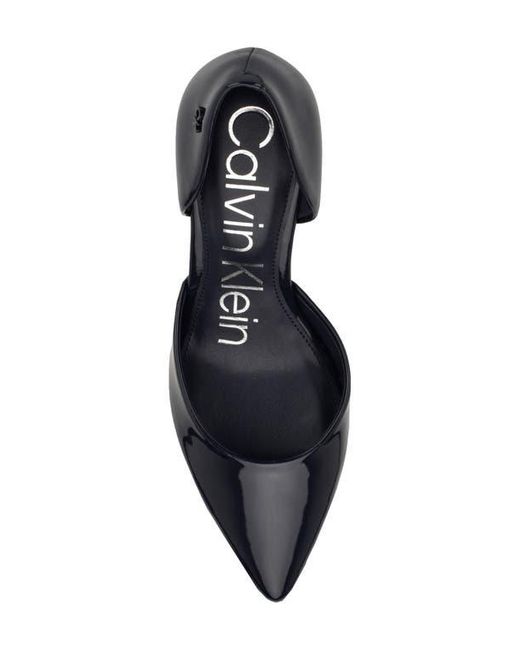 Calvin Klein Black Gloria D'Orsay Pump