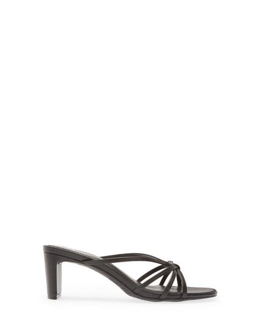 BP. Black Karsyn Strappy Slide Sandal
