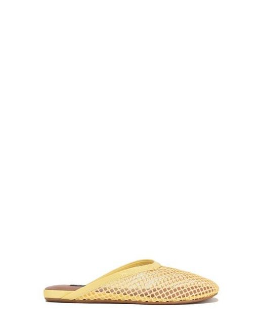 Nine West Yellow Daniela Mesh Mule