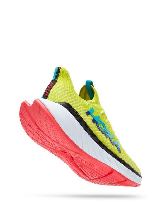 Hoka One One Yellow Carbon X 3 Running Shoe for men