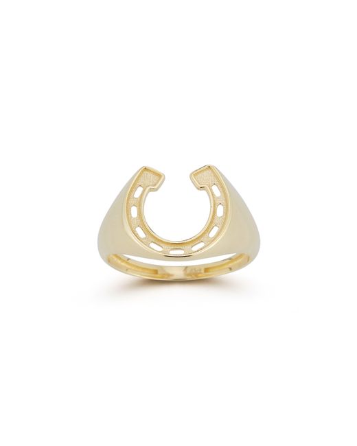 Ember Fine Jewelry 14k Gold Horseshoe Ring in Metallic Lyst