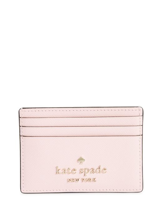 Kate Spade Pink Cameron Small Slim Cardholder Wallet