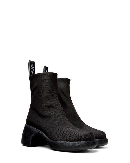 Camper Black Thelma Platform Bootie