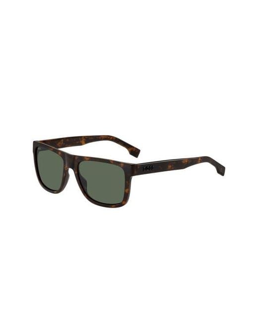 Boss Green 55Mm Rectangular Sunglasses for men